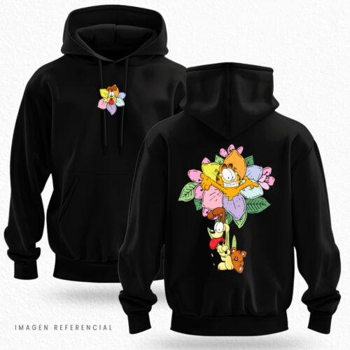 POLERA GARFIELD ROSAS